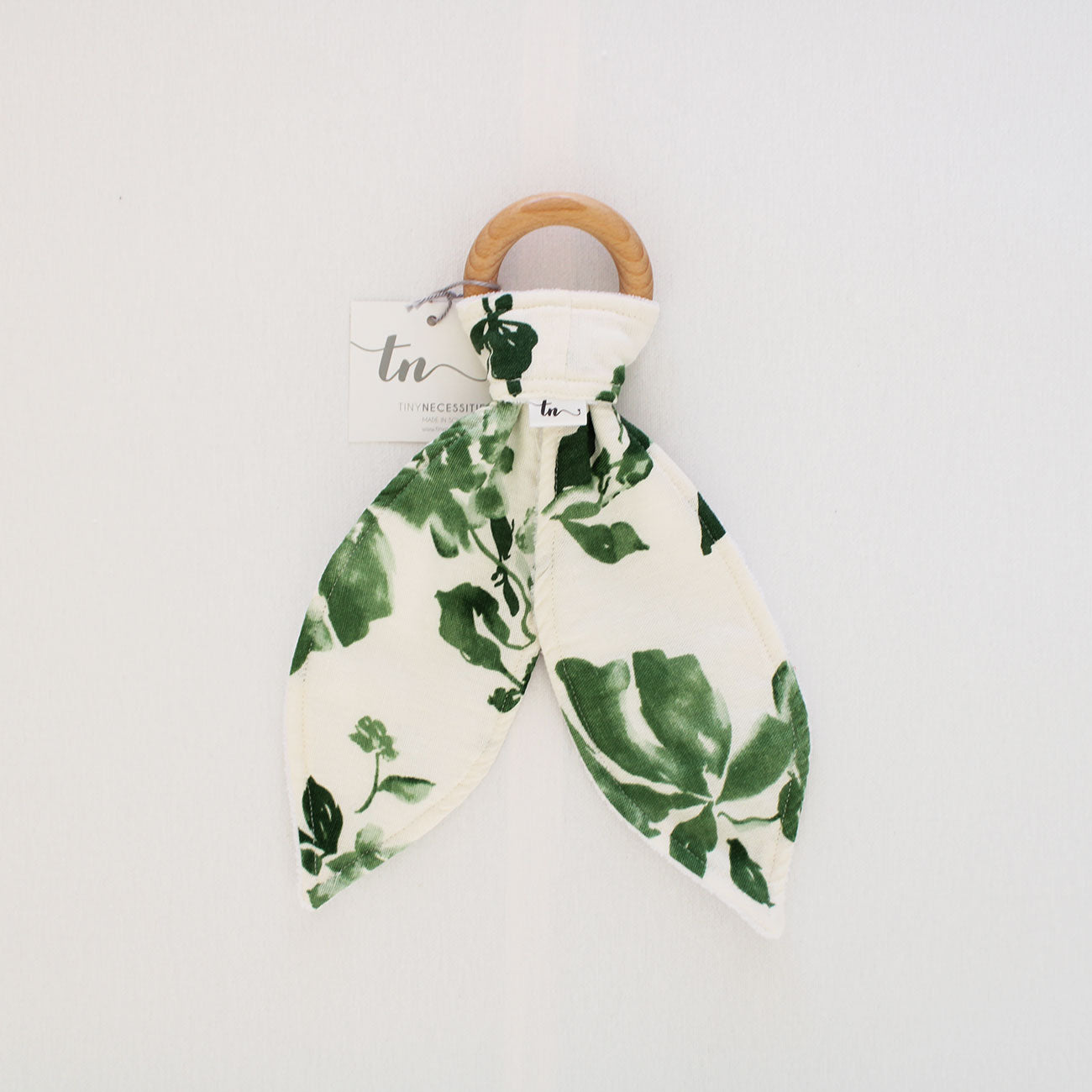 Sensory Teether - Green Floral