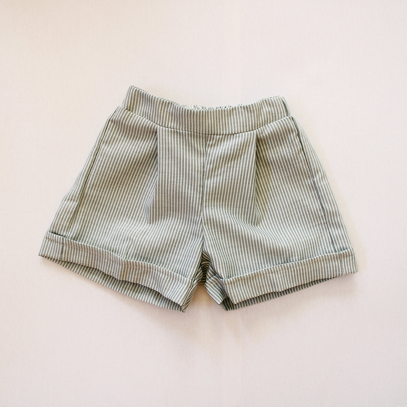 Green Stripes shorts (accessories + onesie + waistcoat sold separately)