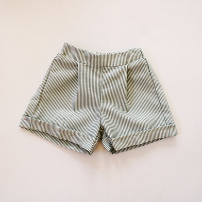 Green Stripes shorts (accessories + onesie + waistcoat sold separately)