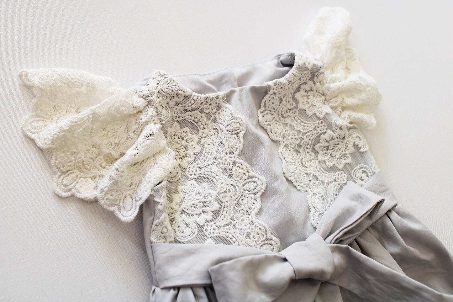 Selah Lace Romper (headband and shoes sold separately)