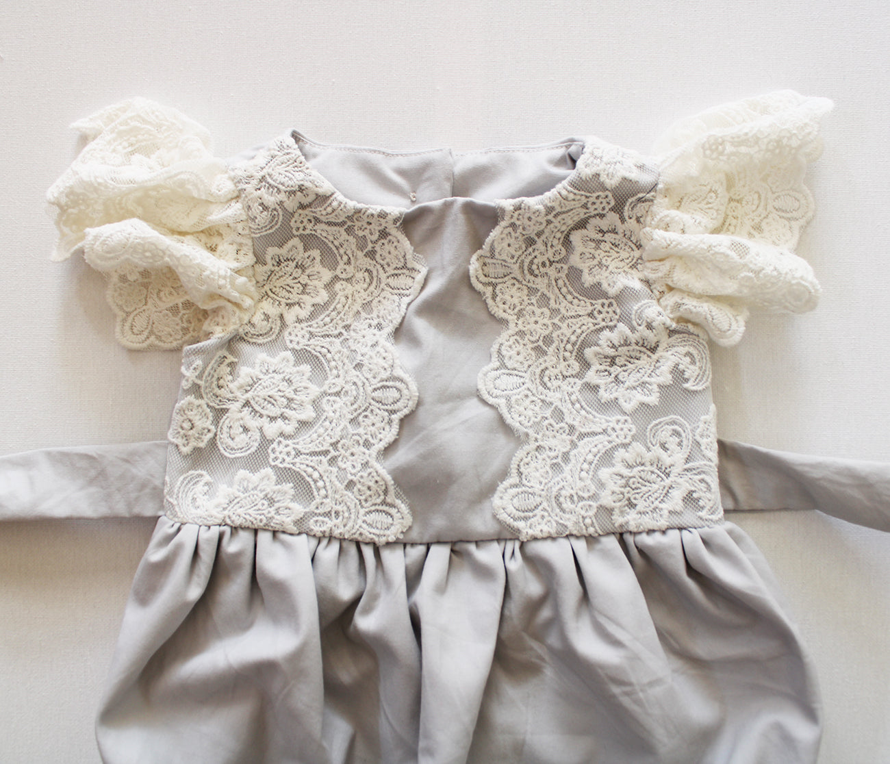 Selah Lace Romper (headband and shoes sold separately)