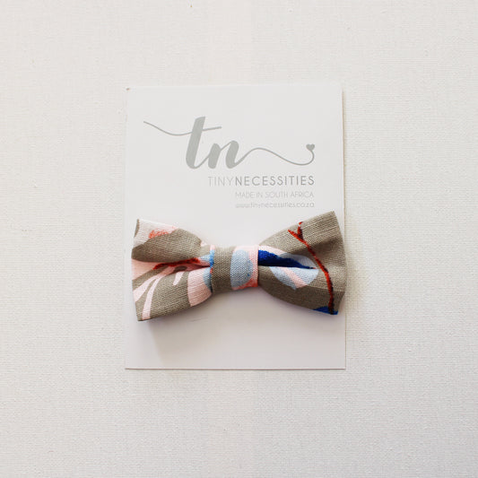 Wheat Harvest Floral Bow Tie