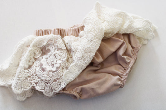 Selah Lace Bloomer (matching headband sold separately)