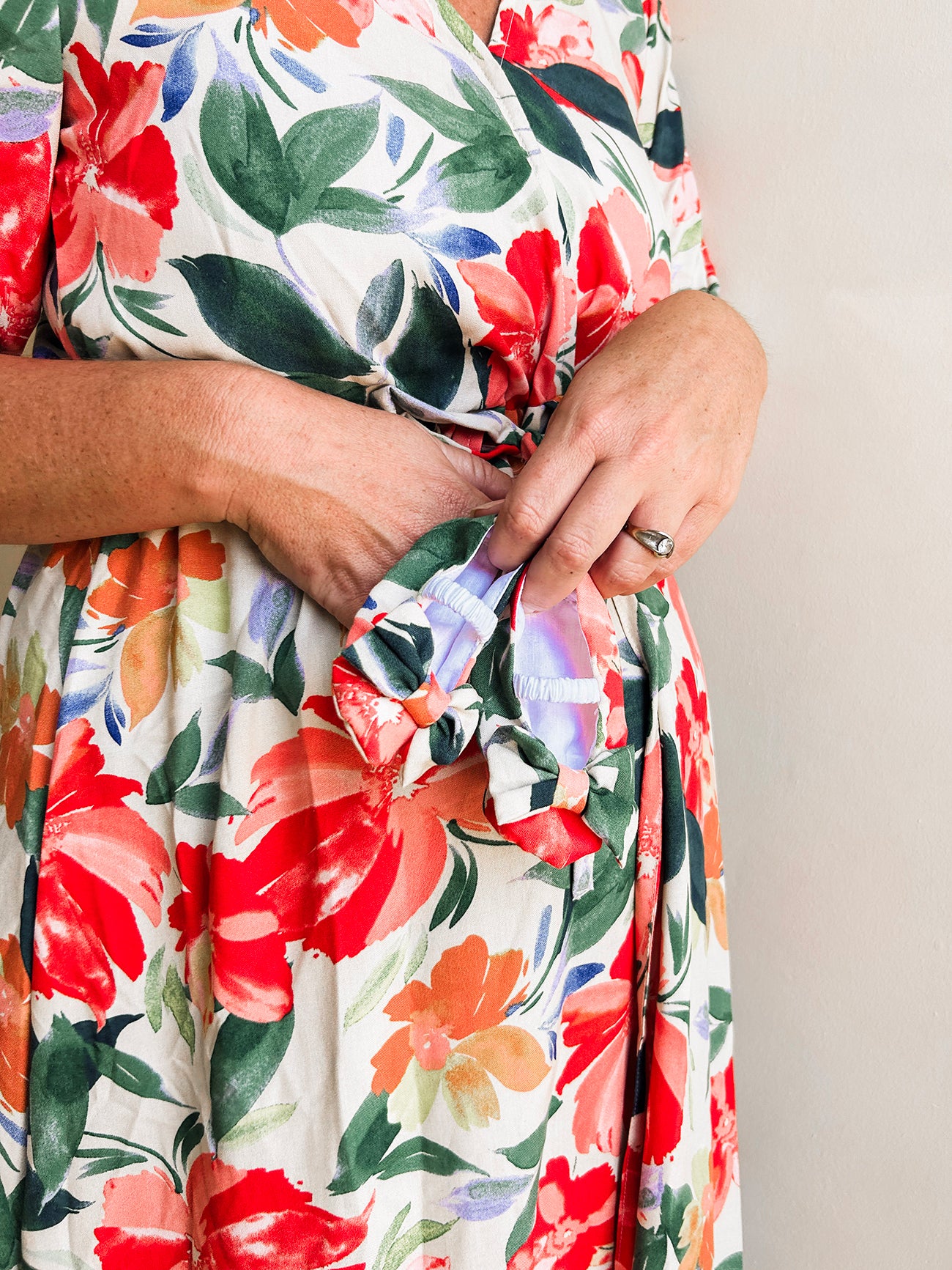 Womens Maternity Dress (various fabric options)