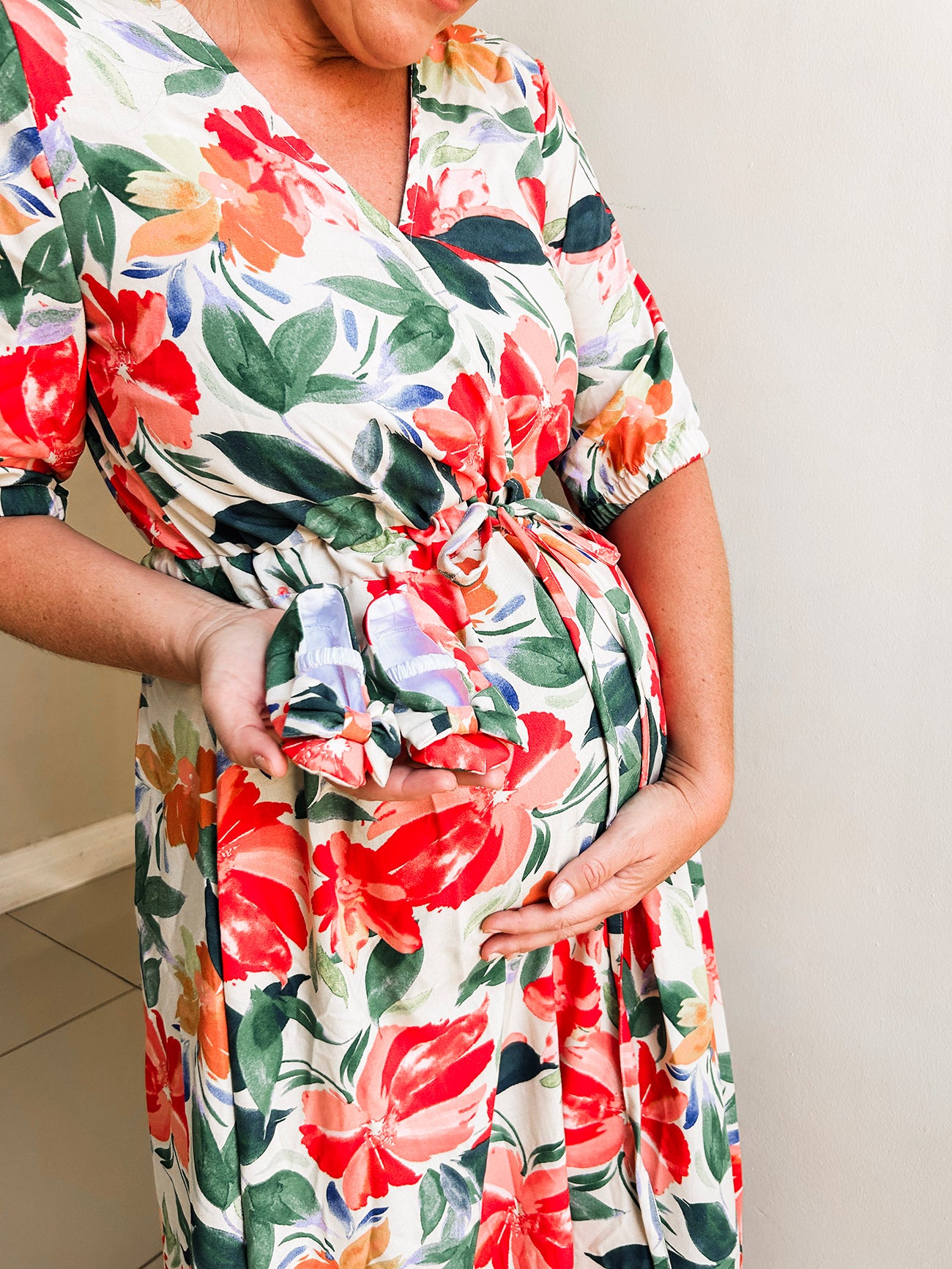 Womens Maternity Dress (various fabric options)