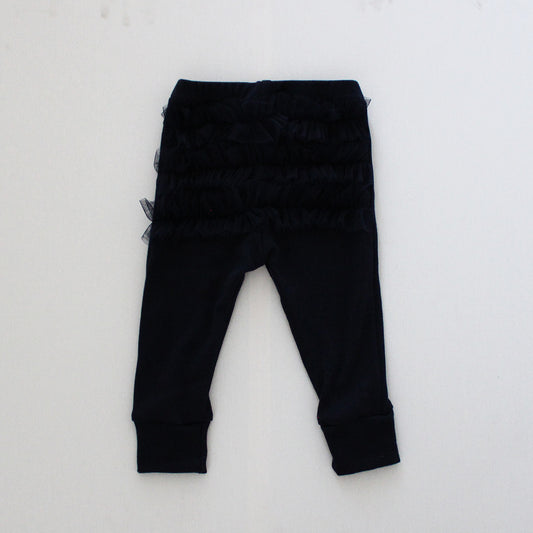 Frilly Bum Tights - Navy (matching onesie sold separately)