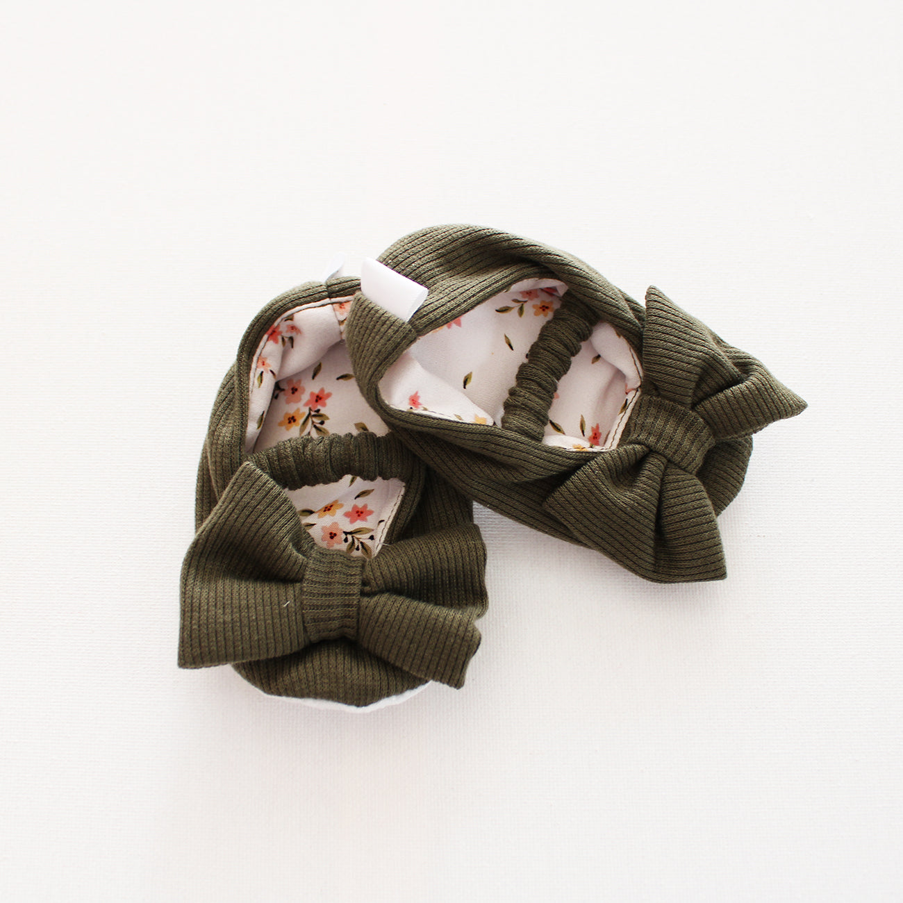 Soft Sole Shoes - Olive Branch (all matching outfits sold separately)