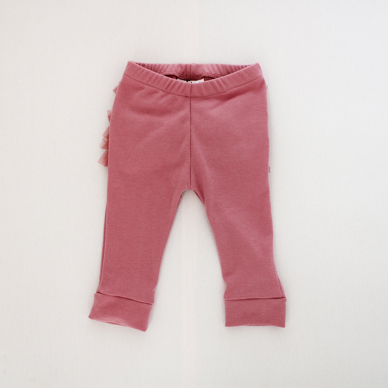 Frilly Bum Tights - Dusty Pink (matching onesie/jersey sold separately)