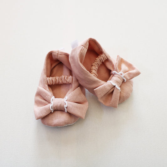 Soft Sole Shoes with bow - Pink Promise