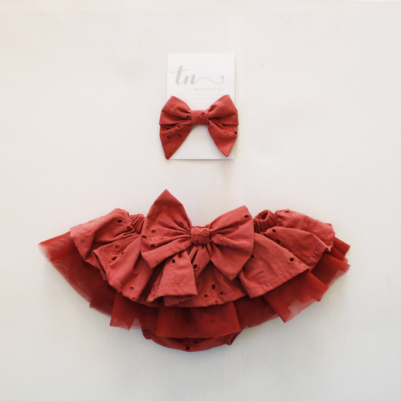 Rosewood Anglaise Tutu Bloomer with Bow (headband sold separately) LIMITED EDITION