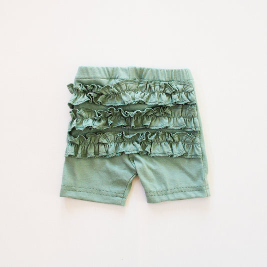 Frilly Bum Ski Pants - Sage (top sold separately)