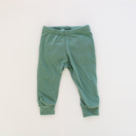 Plain Tights - Sage (matching onesie/jersey sold separately)