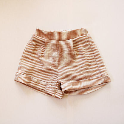 Sand Stripes shorts (accessories + onesie + waistcoat sold separately)