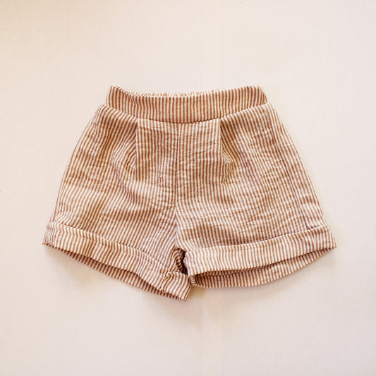 Sand Stripes shorts (accessories + onesie + waistcoat sold separately)