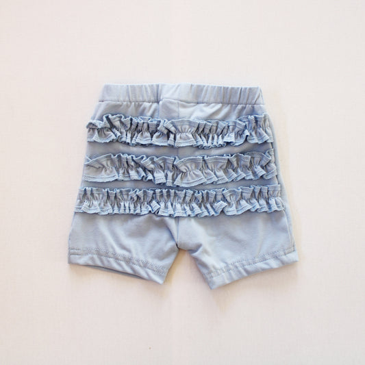 Frilly Bum Ski Pants - Sky Blue (top sold separately)