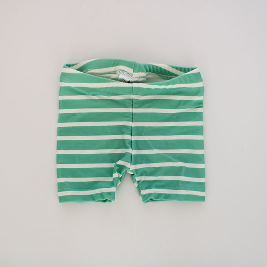 Swim Shorts - Aqua Stripes