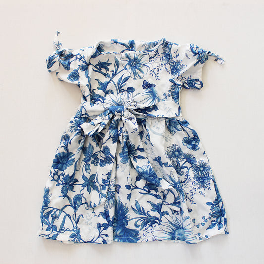 Knotted Sleeve Dress - The Prayer