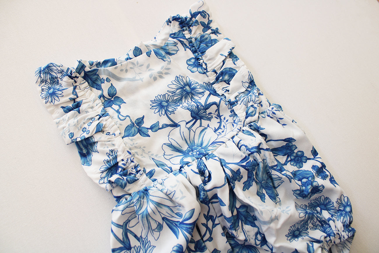 The Prayer Romper (headband sold separately)