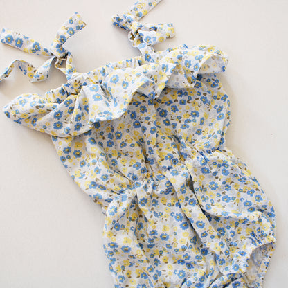 Tie Strap Romper - The Fields (headband sold separately)