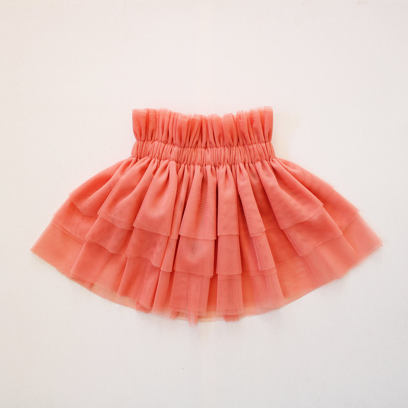 Gathered Tutu Skirt - Watermelon