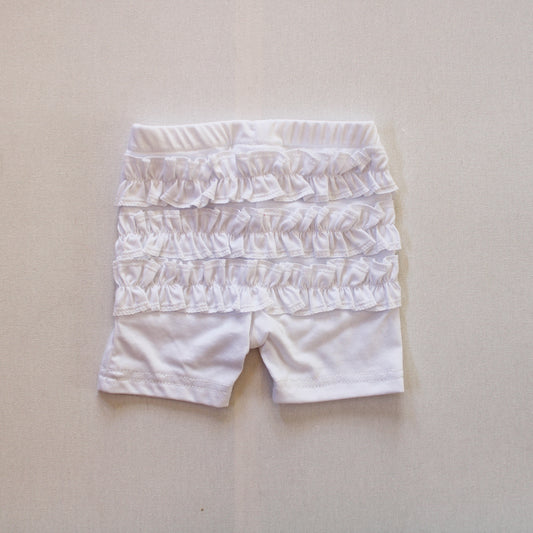 Frilly Bum Ski Pants - White (top sold separately)