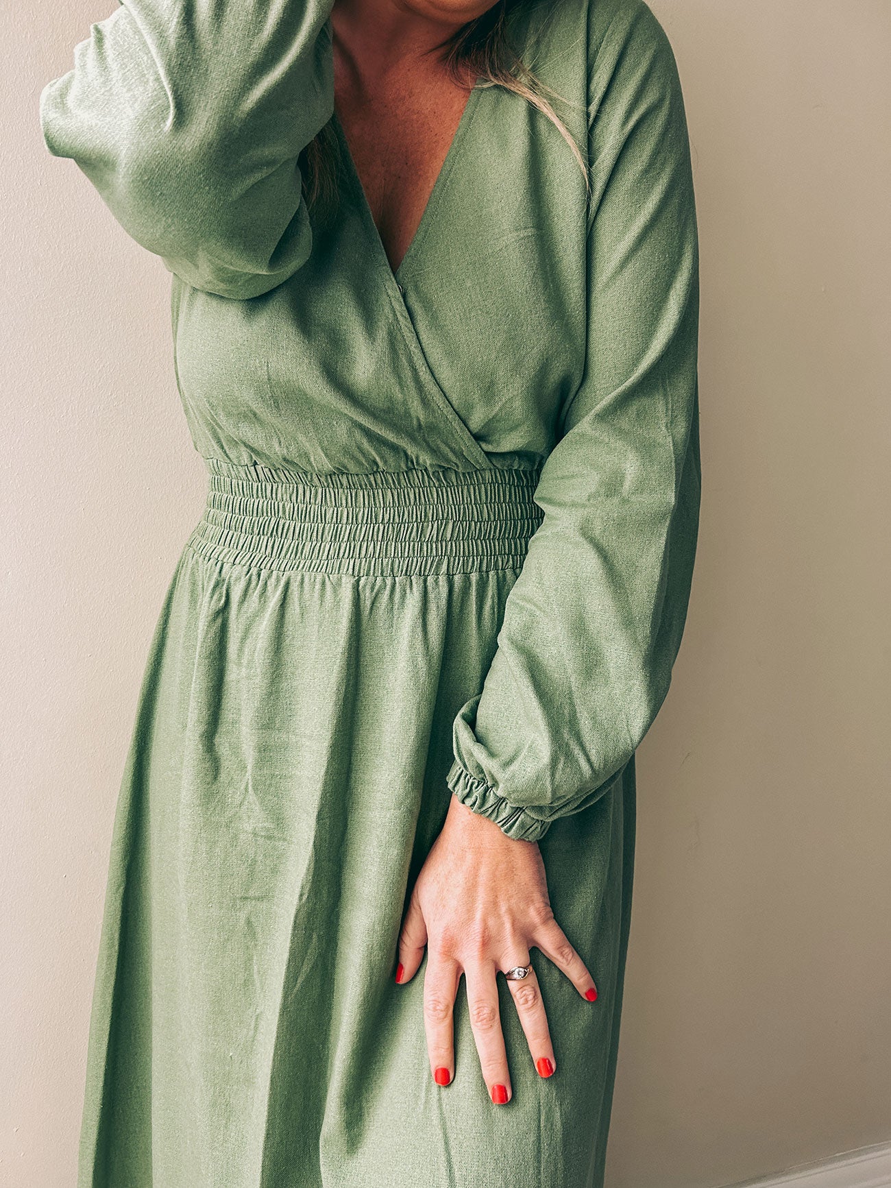 Womens Maxi Tier Dress - Black