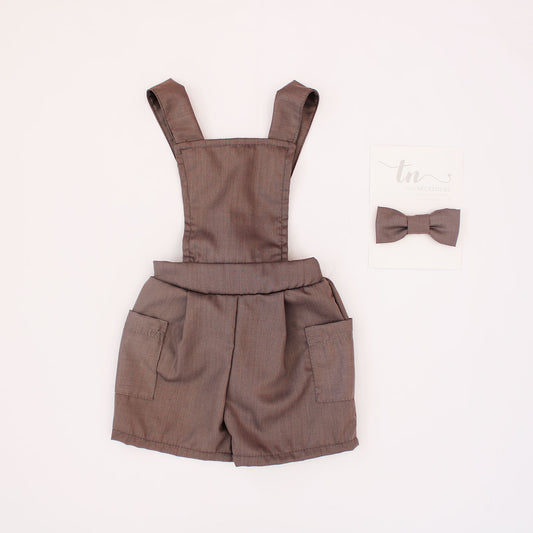 Dungaree - Charcoal (accessories sold separately)
