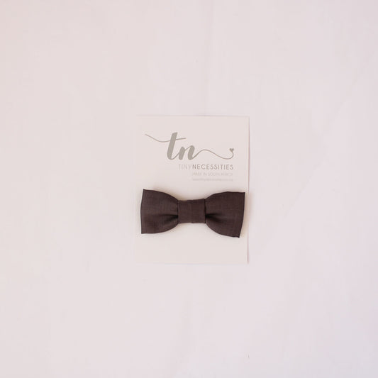 Charcoal Bow Tie