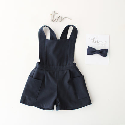 Dungaree - Navy (accessories sold separately)